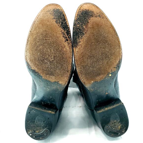 Dan Post Exotic Teju Lizard Western Boots Size 11.5 - Picture 10 of 10